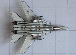 Модель самолета Grumman F-14A Tomcat фирмы Hogan 6894 в масштабе 1:200