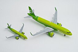 GeminiJets: модели самолетов Airbus A320neo авиакомпании S7 Airlines