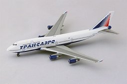 JC Wings: Боинг-747-400 Трансаэро в масштабе 1:400