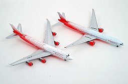 Феникс: модели самолетов авиакомпании "Россия" в масштабе 1:400